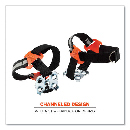 Trex 6315 Strap-On Heel Ice Cleats, Medium/Large, Black, Pair
