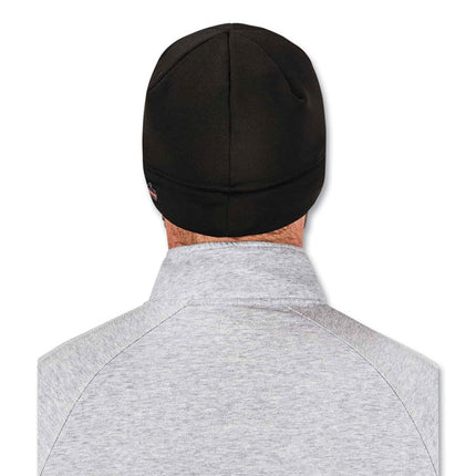 N-Ferno 6804 Skull Cap Winter Hat with LED Lights, One Size Fits Mosts, Black