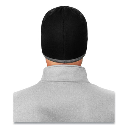 N-Ferno 6818 Knit Winter Hat Fleece Lined, One Size Fits Most, Black