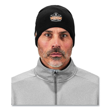 N-Ferno 6820 FR Cotton Fleece Knit Hat, One Size Fits Most, Black