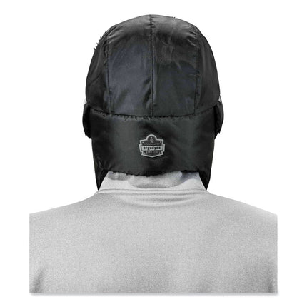 N-Ferno 6802 Classic Trapper Hat, Small/Medium, Black