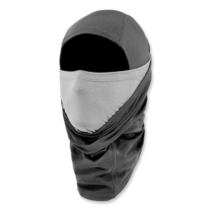 N-Ferno 6844 Dual-Layer Balaclava Face Mask, Nylon/Spandex, One Size Fits Most, Black