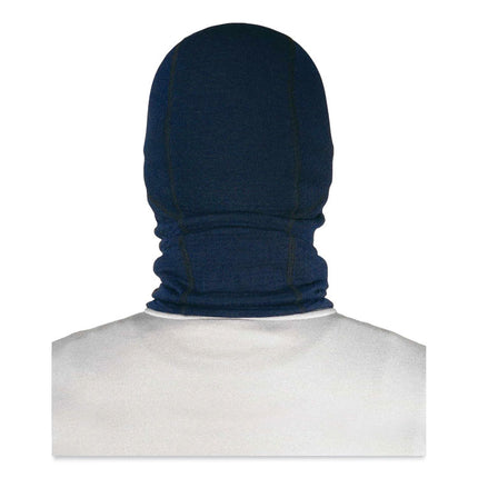 N-Ferno 6847 FR Dual Compliant Balaclava Face Mask, Polartec FR Power Grid Fleece, One Size Fits Most, Navy