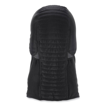 N-Ferno 6955 Insulated 3-Layer Balaclava Face Mask, Polartec FR Power Grid Fleece/Polyester/Spandex, One Size, Black