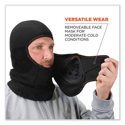 N-Ferno 6970 Extreme Hot Rox Balaclava Face Mask, Polyester/Spandex, One Size Fits Most, Black