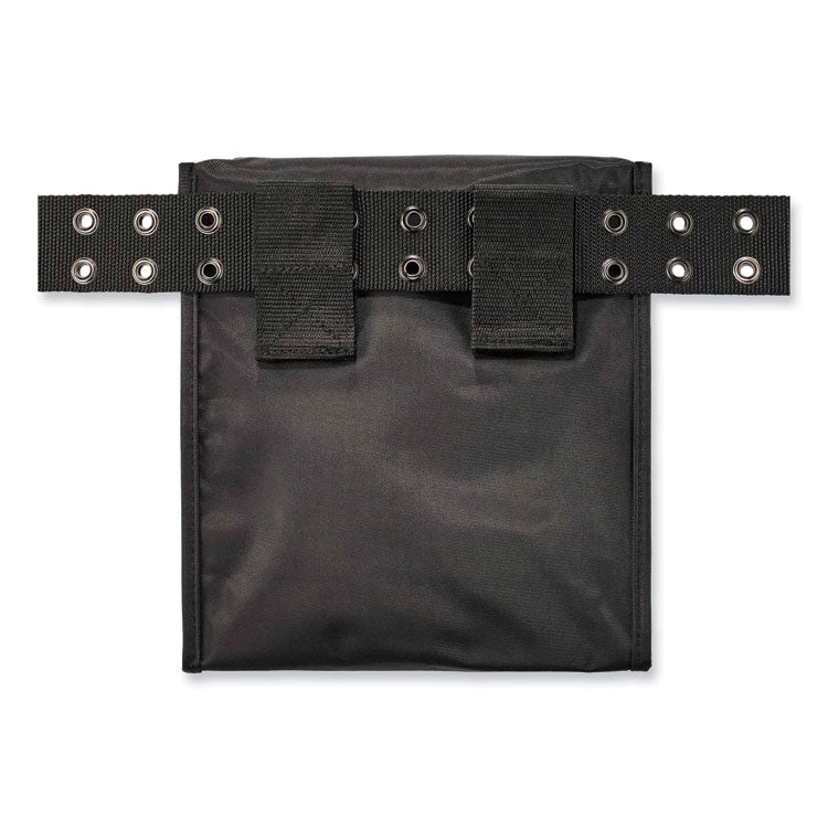 Arsenal 5183 Full Mask Respirator Bag with Hook-and-Loop Closure, 9.5 x 4 x 12, Black