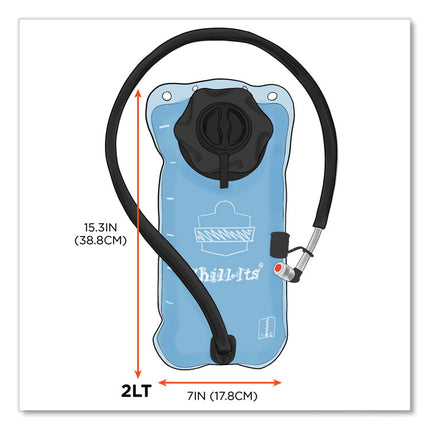Chill-Its 5050B Bladder Replacement, 2 L, Blue