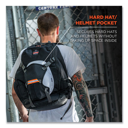 Arsenal 5188 PPE Jobsite Backpack, 7 x 15 x 20, Black