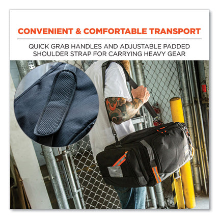 Arsenal 5189 PPE Duffel Bag, 12 x 22 x 9, Black