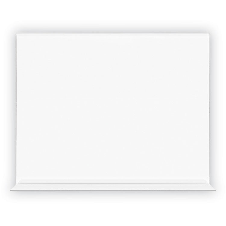 Anti-Glare Stand Up Double Sided Sign Holder, 8.5 X 11, Clear