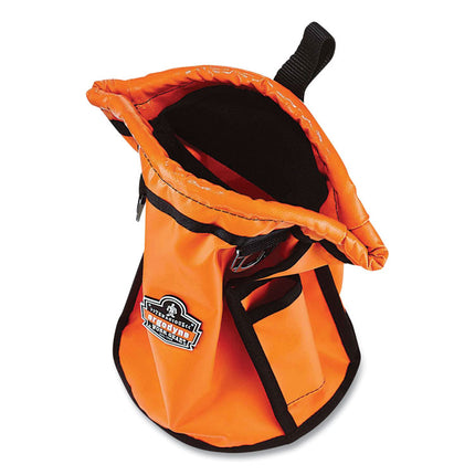 Arsenal 5538 Topped Parts Tarpaulin Pouch, 7.5 x 7.5 x 12, Tarpaulin, Orange