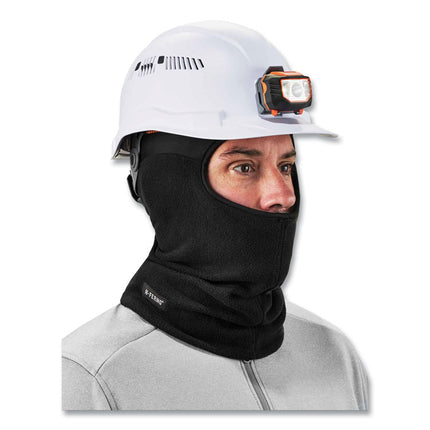 N-Ferno 6822 Balaclava Spandex Top Face Mask, Spandex/Fleece, One Size Fits Most, Black