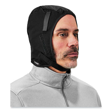 N-Ferno 6860 2-Layer FR Regular Winter Liner, Cotton/Fleece/Modacrylic, One Size Fits Most, Black