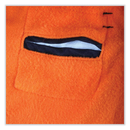 N-Ferno 6862 2-Layer FR Shoulder Winter Liner, Cotton/Fleece/Modacrylic, One Size Fits Most, Black