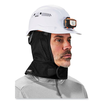 N-Ferno 6862 2-Layer FR Shoulder Winter Liner, Cotton/Fleece/Modacrylic, One Size Fits Most, Black