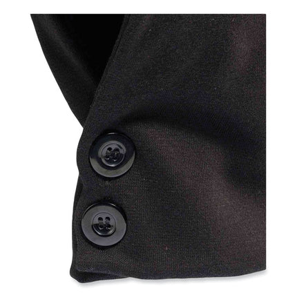 N-Ferno 6885 2-Layer FR Zip-Off Winter Liner, Modacrylic Cotton, One Size Fits Most, Black