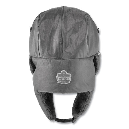 N-Ferno 6802ZI Zipper Trapper Hat + Universal Bump Cap, S/M, Black