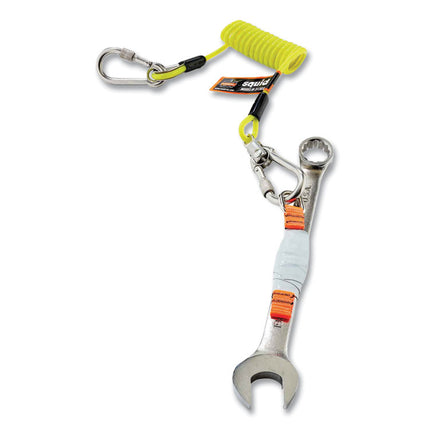 Squids 3180 Tool Tethering Kit, 2 lb Max Working Capacity, 6.5" to 48" Long, Yellow/Black