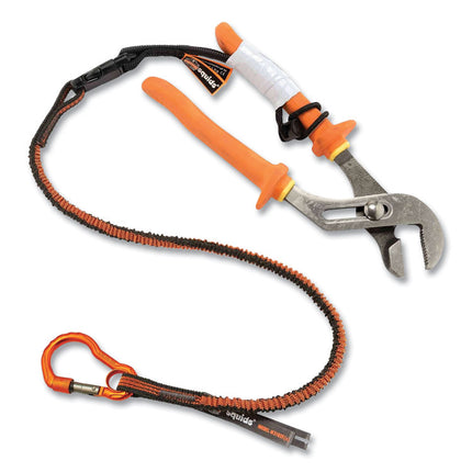 Squids 3181 Tool Tethering Kit, 5 lb Max Working Capacity, 38" to 48" Long, Orange/Gray and Black
