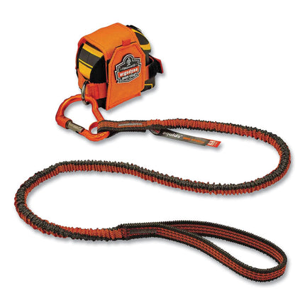 Squids 3193 Tape Measure Tethering Kit, 2 lb Max Working Capacity, 38" to 48" Long, Orange/Gray