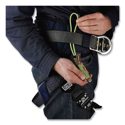 Squids 3713 Elastic Loop Tool Tails with Swiveling D-Rings, 10 lb Max Working Capacity, 15" Long, 3/Pack, 20 Packs/Carton