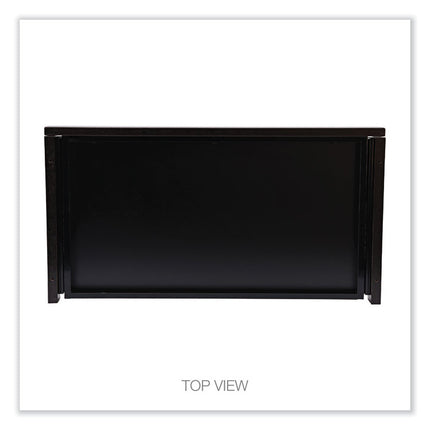 Alera Valencia Series Center Drawer, Laminate, 24.5w x 15d x 2h, Espresso