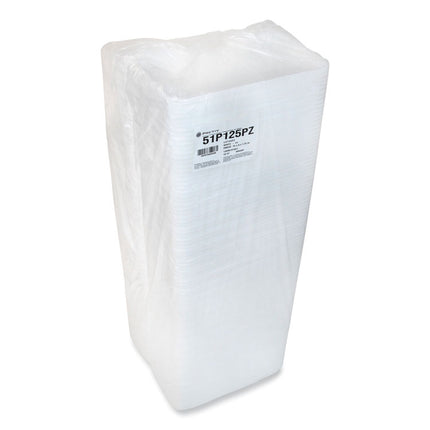 Supermarket Tray, #25PZ, 15 x 8 x 1.25, White, Foam, 200/Carton