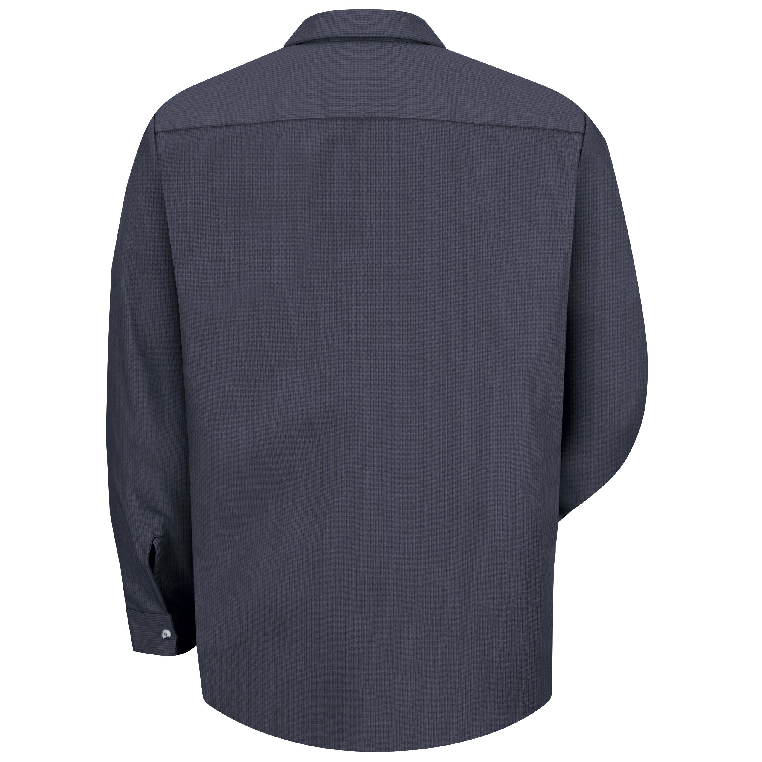Red Kap® Men's Long Sleeve Geometric Microcheck Work Shirt / SP14GB