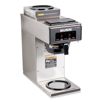 VP17-2 12-Cup Pourover Coffee Brewer, Black/Stainless Steel