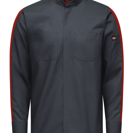 Red Kap® Men's Long Sleeve Two-Tone Pro+ Work Shirt with OilBlok and MIMIX® / SX36CF