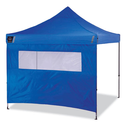 Shax 6052 Heavy-Duty Tent Kit + Mesh Windows, Single Skin, 10 ft x 10 ft, Polyester/Steel, Blue