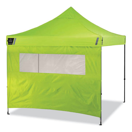 Shax 6052 Heavy-Duty Tent Kit + Mesh Windows, Single Skin, 10 ft x 10 ft, Polyester/Steel, Lime