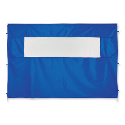 Shax 6092 Pop-Up Tent Sidewall with Mesh Window, Single Skin, 10 ft x 10 ft, Polyester, Blue