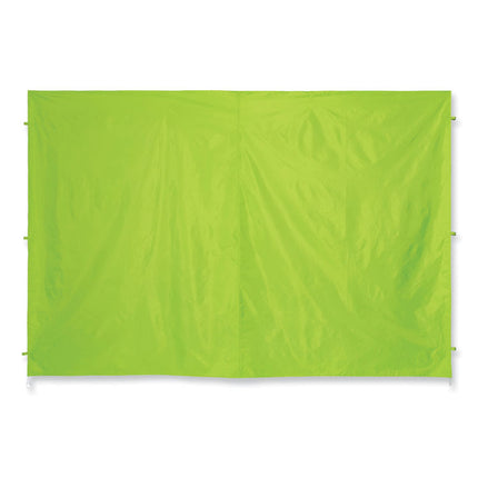 Shax 6098 Pop-Up Tent Sidewall, Single Skin, 10 ft x 10 ft, Polyester, Lime