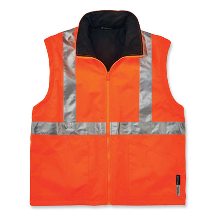 GloWear 8385 Class 3 Hi-Vis 4-in-1 Jacket, 3X-Large, Orange