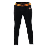 N-Ferno 6480 Midweight Base Layer Pants - 240 g, Medium, Black