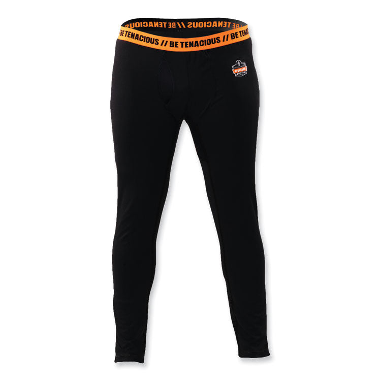 N-Ferno 6480 Midweight Base Layer Pants - 240 g, X-Large, Black
