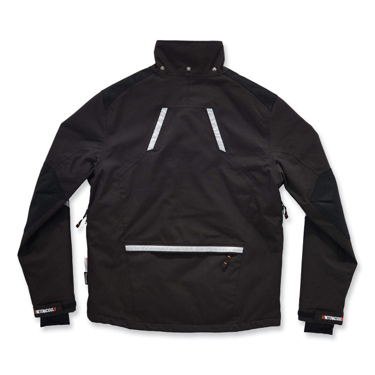 N-Ferno 6466 Thermal Jacket with 500D Nylon Shell, X-Large, Black