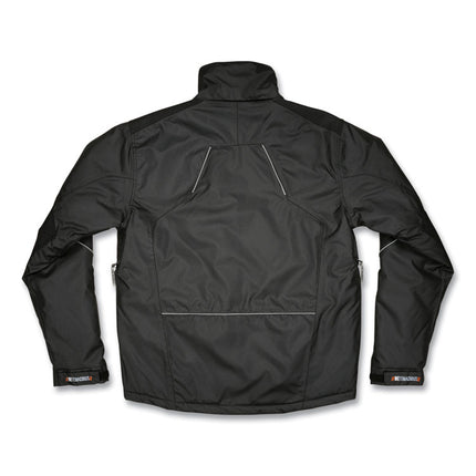 N-Ferno 6467 Winter Work Jacket with 300D Polyester Shell, Small, Black