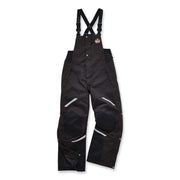 N-Ferno 6471 Thermal Bibs with 500D Nylon Shell, 3X-Large, Black