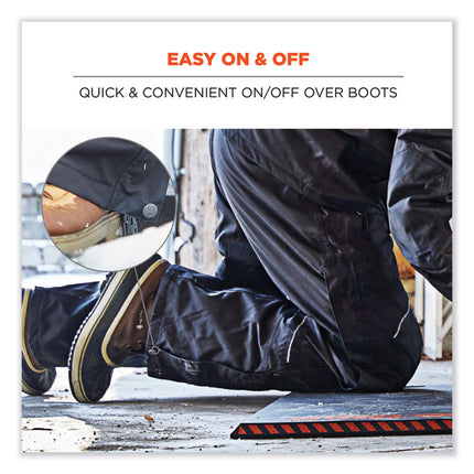 N-Ferno 6472 Thermal Bib with 300D Oxford Shell, 2X-Large, Black