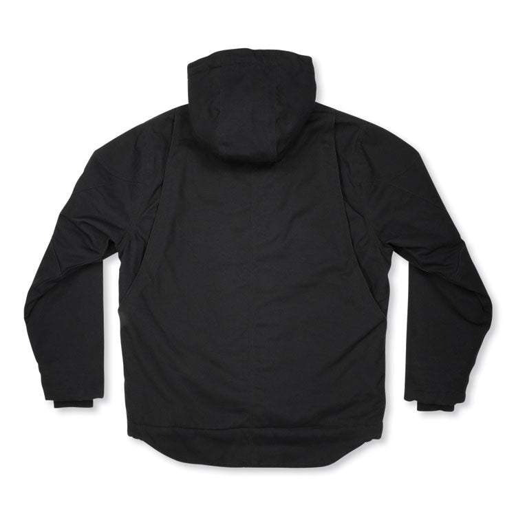 N-Ferno 6468 Duck Canvas Work Jacket, Large, Black