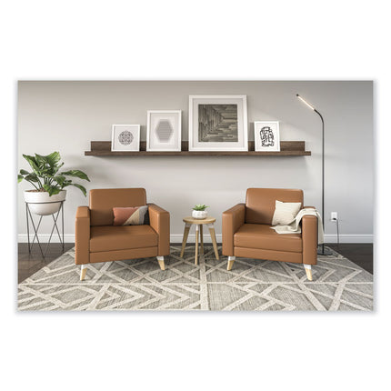 Resi LED Floor Lamp, Gooseneck, 60" Tall, Black