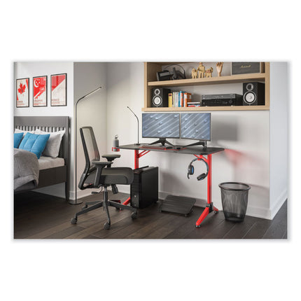 Resi LED Desk Lamp, Gooseneck, 18.5" High, White