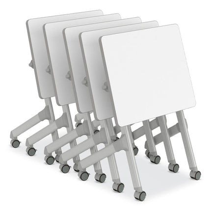 Learn Nesting Rectangle Desk, 28" x 22.25" x 29.5", Gray