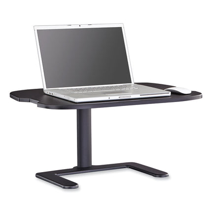 Stance Height-Adjustable Laptop Stand, 26.9 x 18 x 1.25 to 15.75, Black, Supports 15 lbs