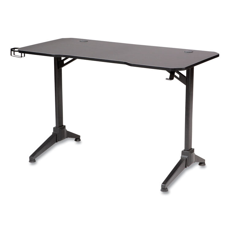 Ultimate Computer Gaming Desk, 47.2" x 23.6" x 29.5", Black/Black