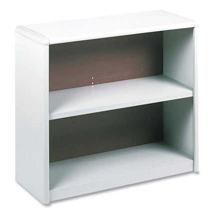 ValueMate Economy Bookcase, Two-Shelf, 31.75w x 13.5d x 28h, Gray
