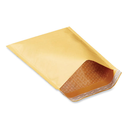 Peel Seal Strip Cushioned Mailer, #6, Extension Flap, Self-Adhesive Closure, 12.5 x 19, 50/Carton