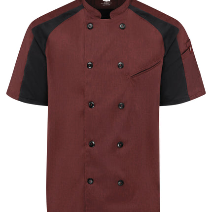 Red Kap® Men's Airflow Raglan Chef Coat with OilBlok / 052MML